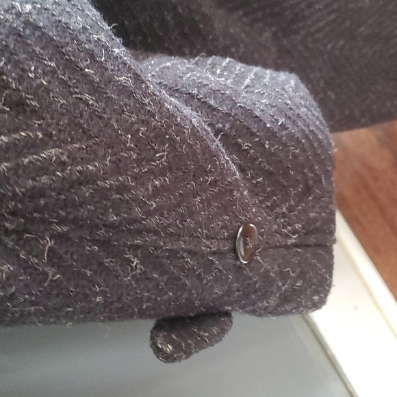 Vtg Florenzi women's long maxi pea wool coat size Xl - Picture 7 of 15